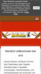 Mobile Screenshot of bruenjes-diezimmerei.de